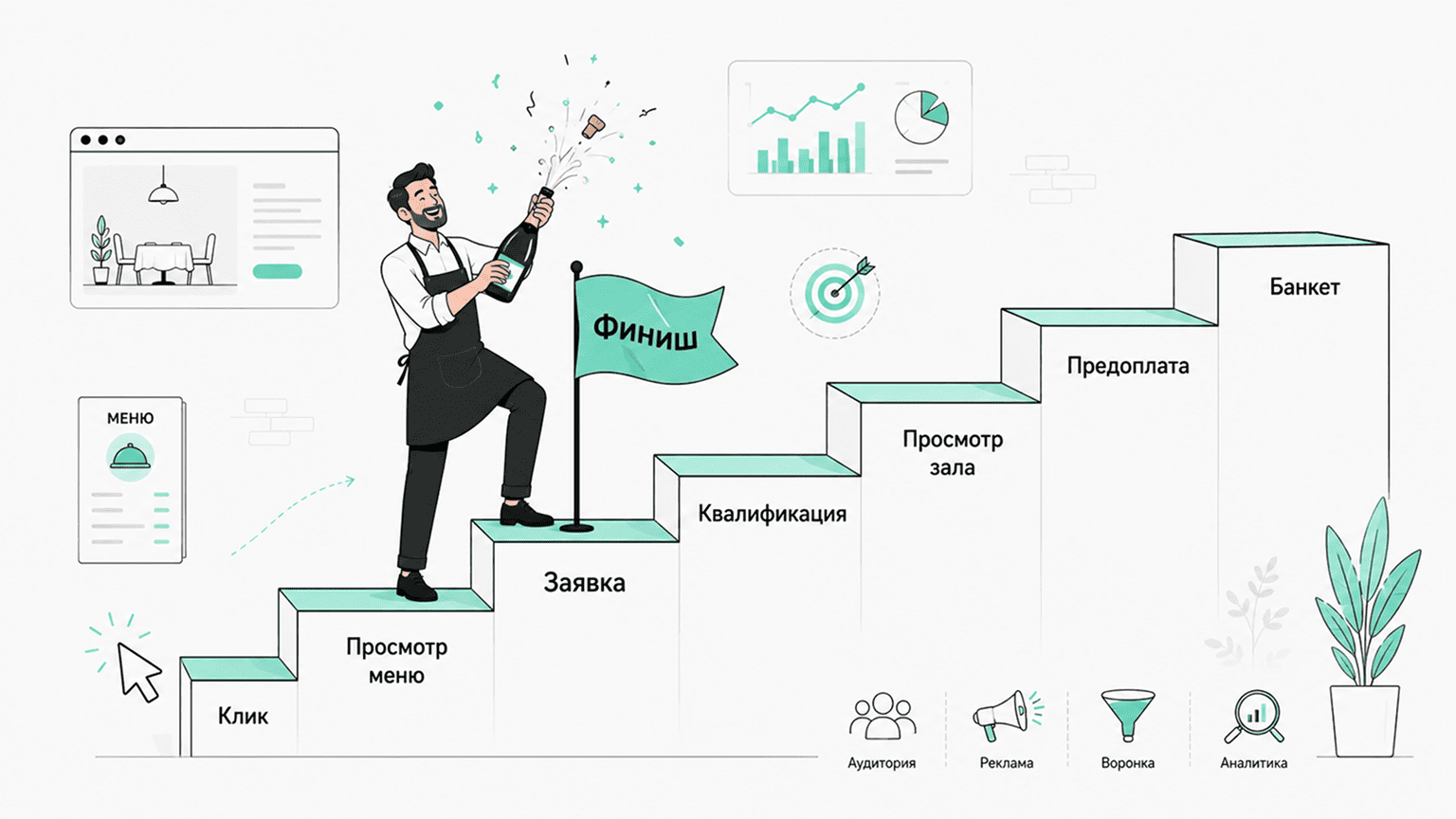 Как оценивать рекламу банкетного зала